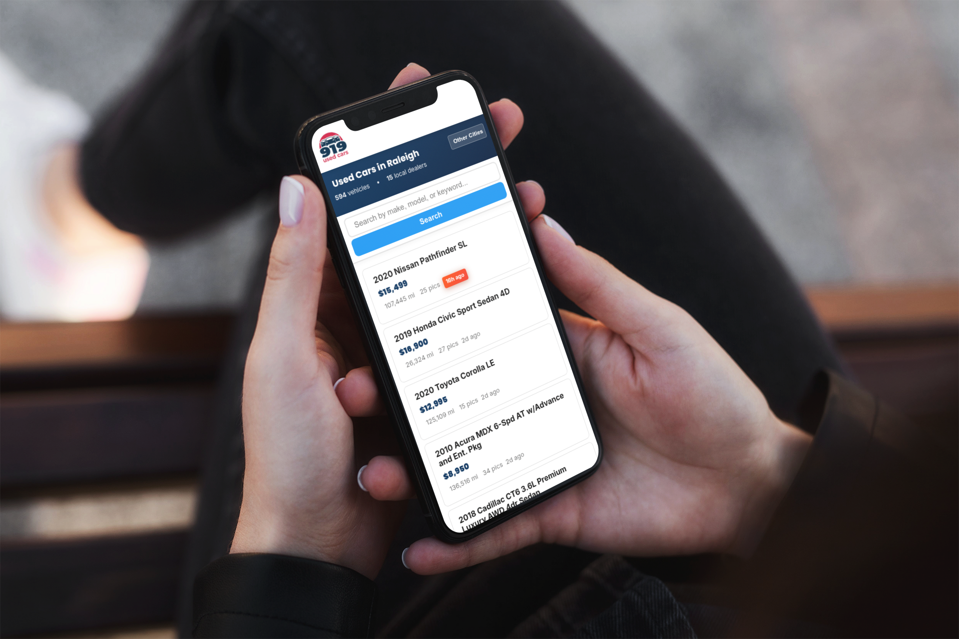 919 Used Cars on mobile